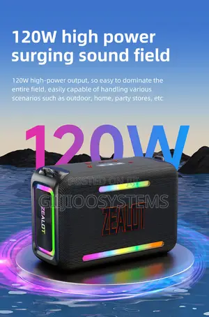 Zealot S95 120w Speaker Super Bass Bluetooth Speaker