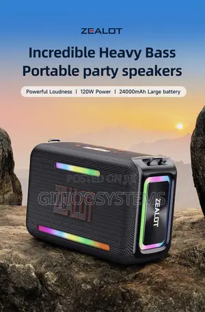 Zealot S95 120w Speaker Super Bass Bluetooth Speaker