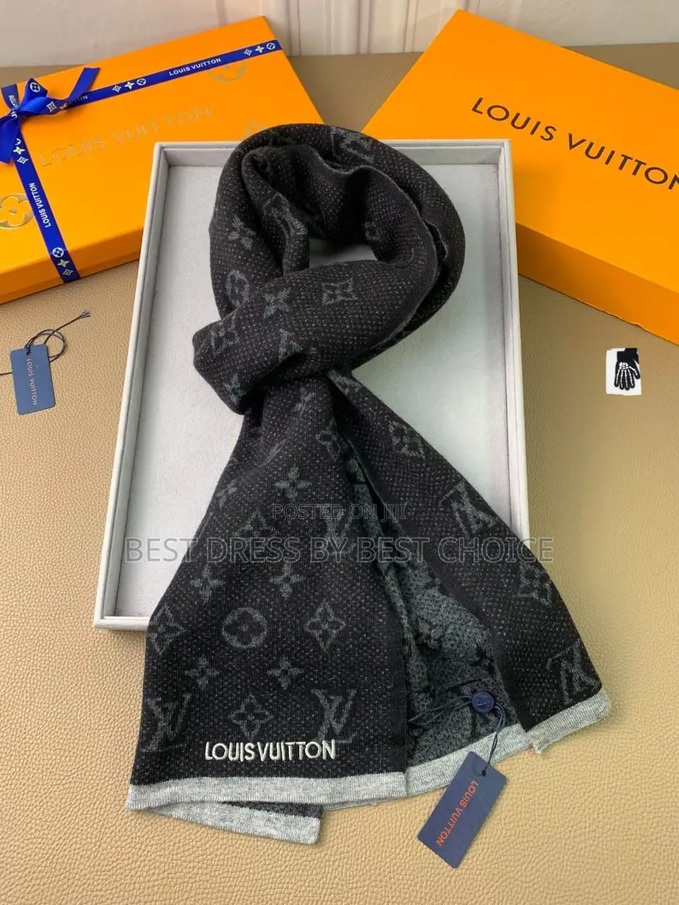 Louis Vuitton Scarf.