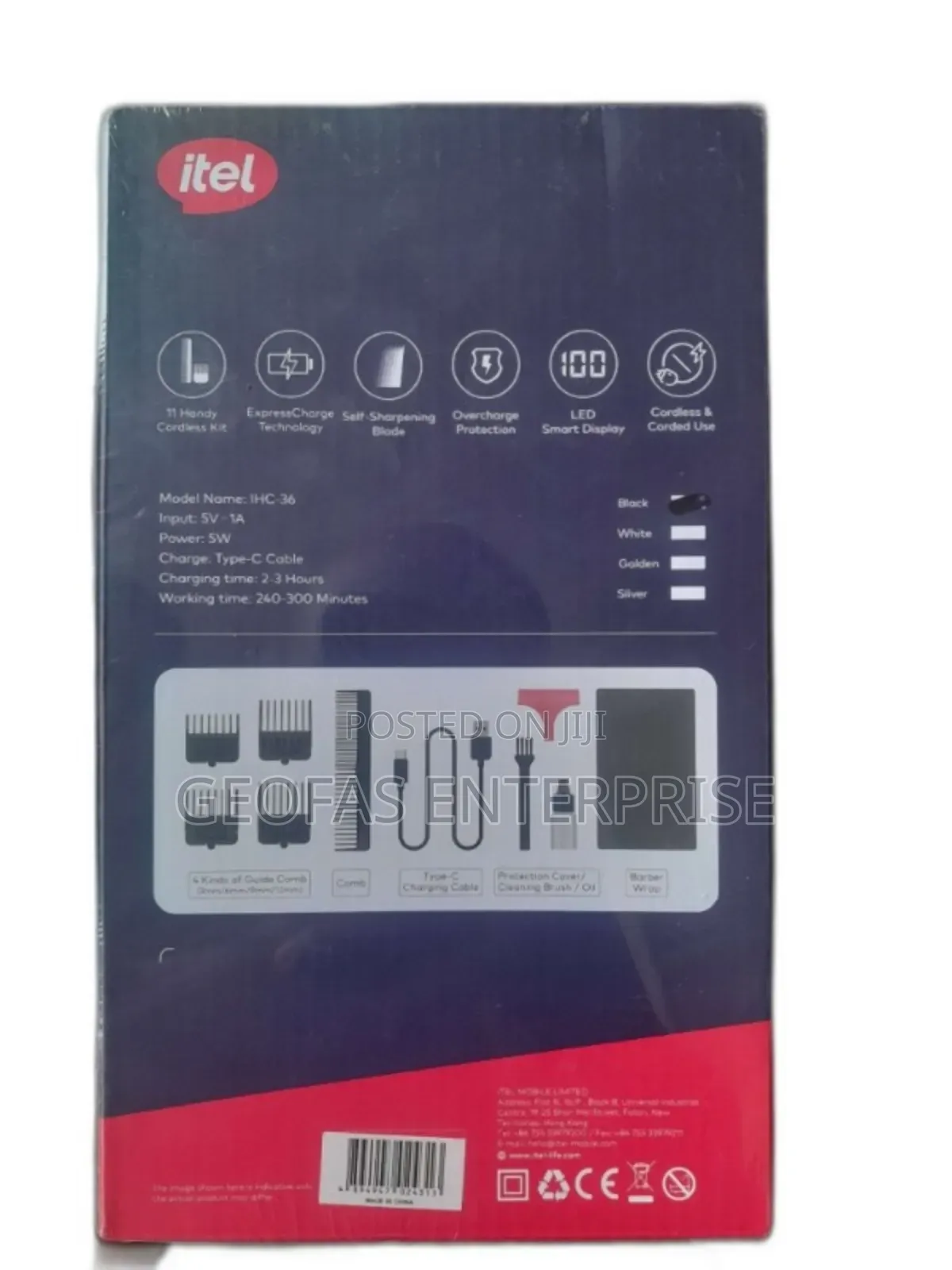 Itel Quality Professional Classic 4 Hair Cut Clipper