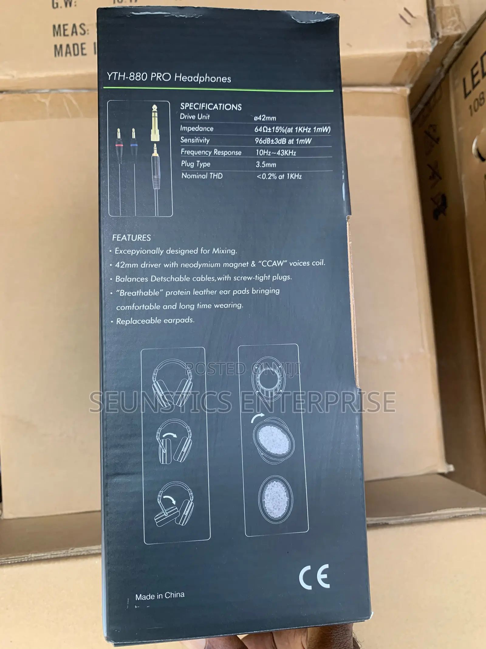 Quality Yoga Yth 880 Pro Studio Headphone