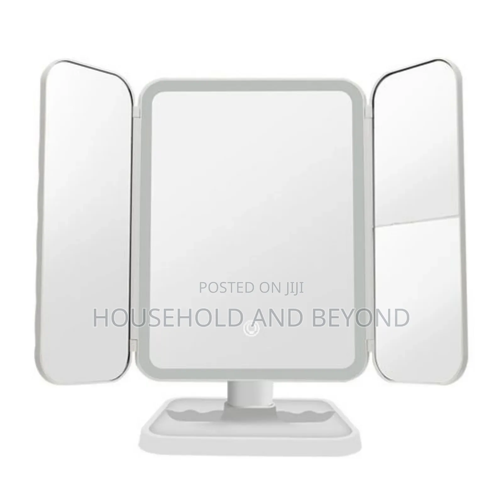 Led Lighted Adjustable Make Up Mirror With Stand