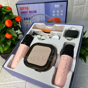 Wf18 Smartwatch With Bluetooth Speaker 2 Microphone