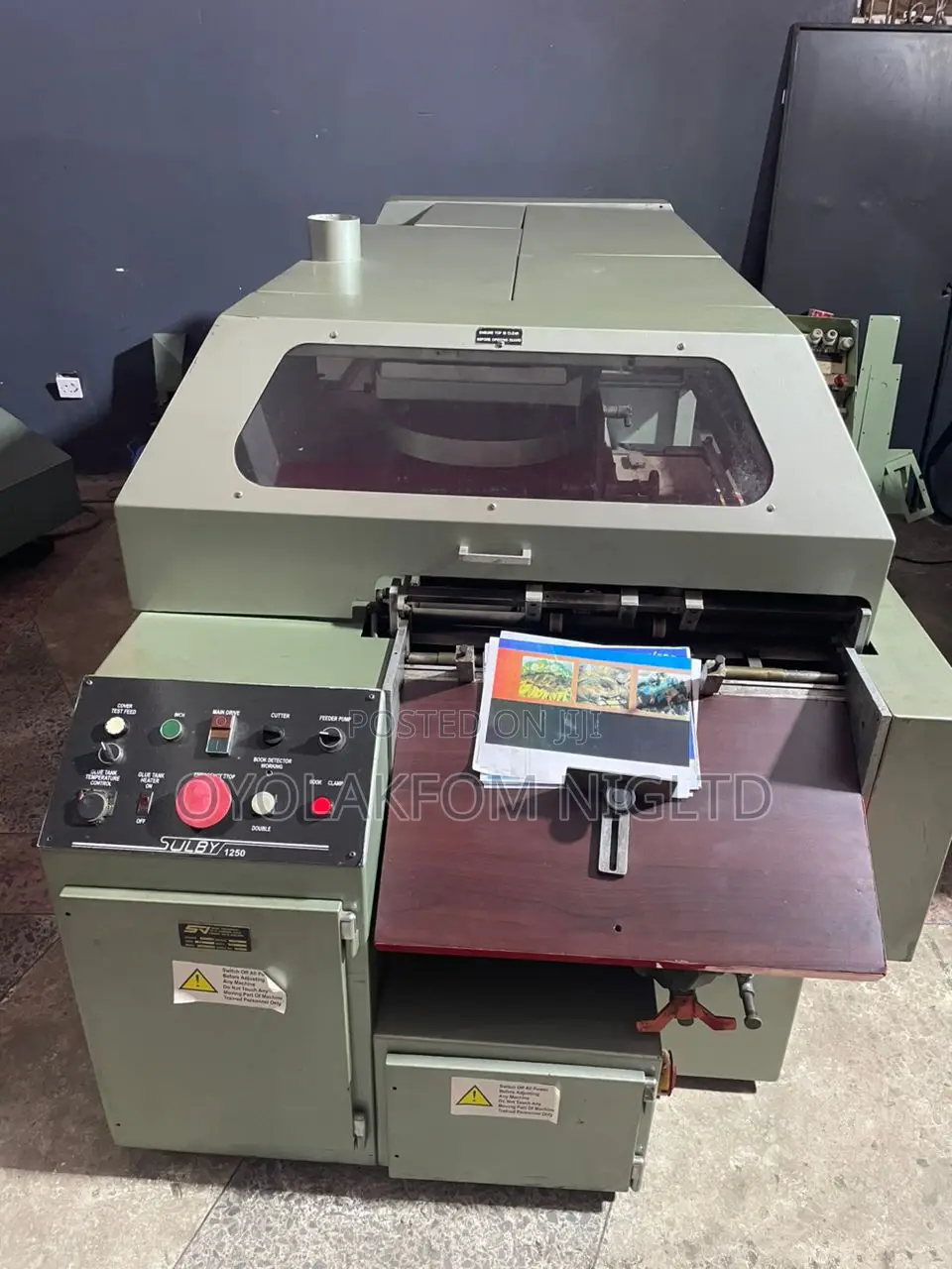 Sulby Binding Machinne