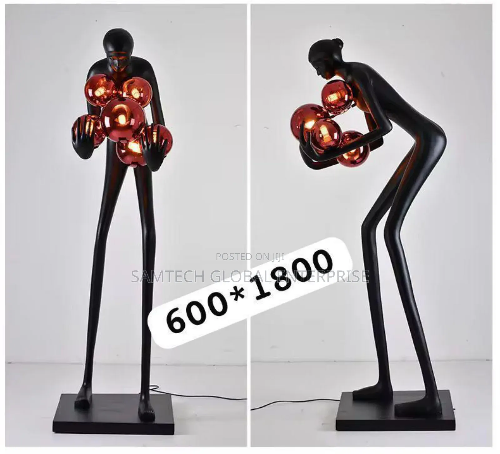 Human Floor Light