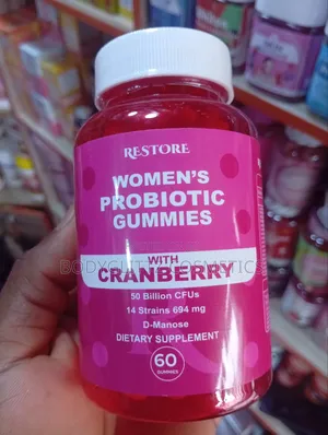 Restore: Women Probiotic Gummies With Cranberry