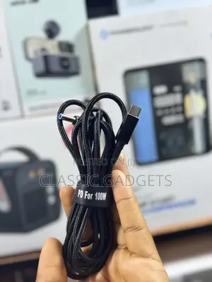 Laptop Type C to Blue Mouth Pin 100w 20v Cable