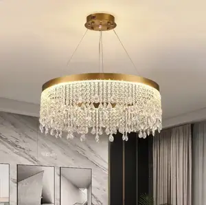 Crystal Luxury Chandeliers Ceiling Recessed Kitchen