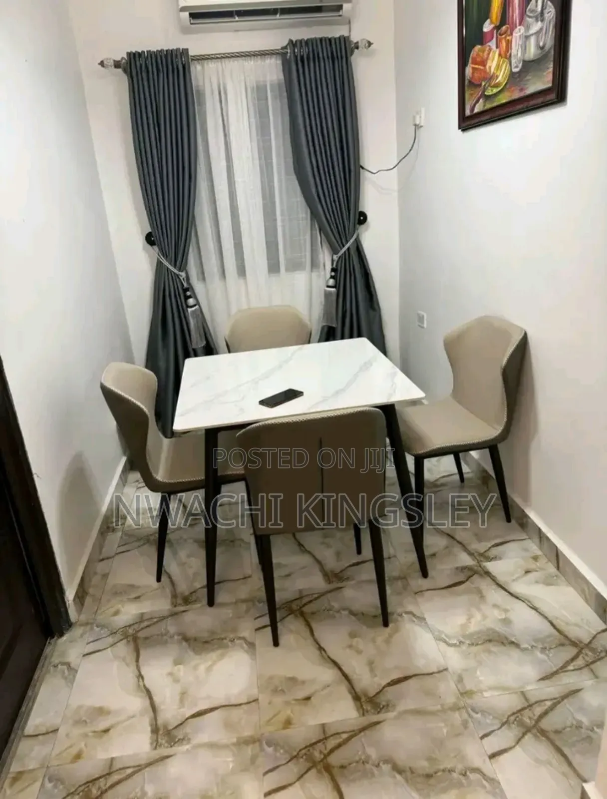Imported Marble Dining Set