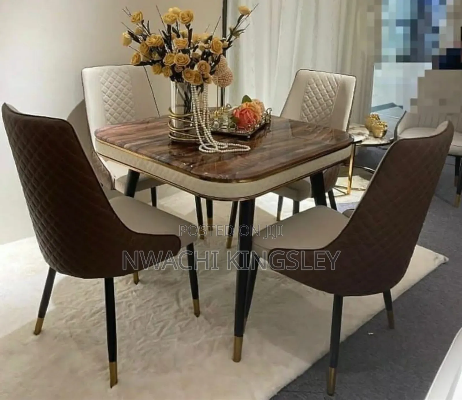 Imported Marble Dining Set
