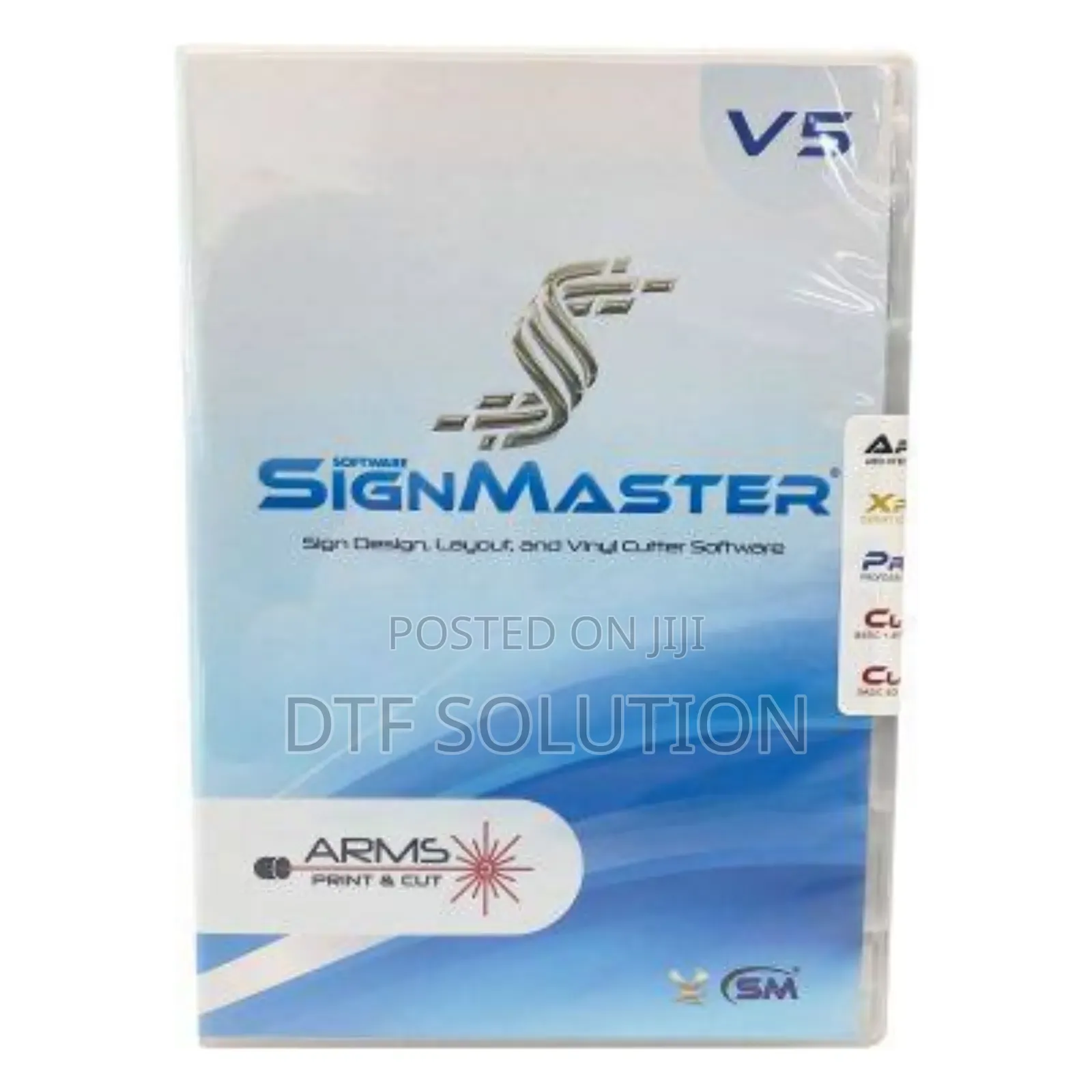 Signmaster V5 Pro Cut+Arm Software for Cutting Plotter Contour Cutting