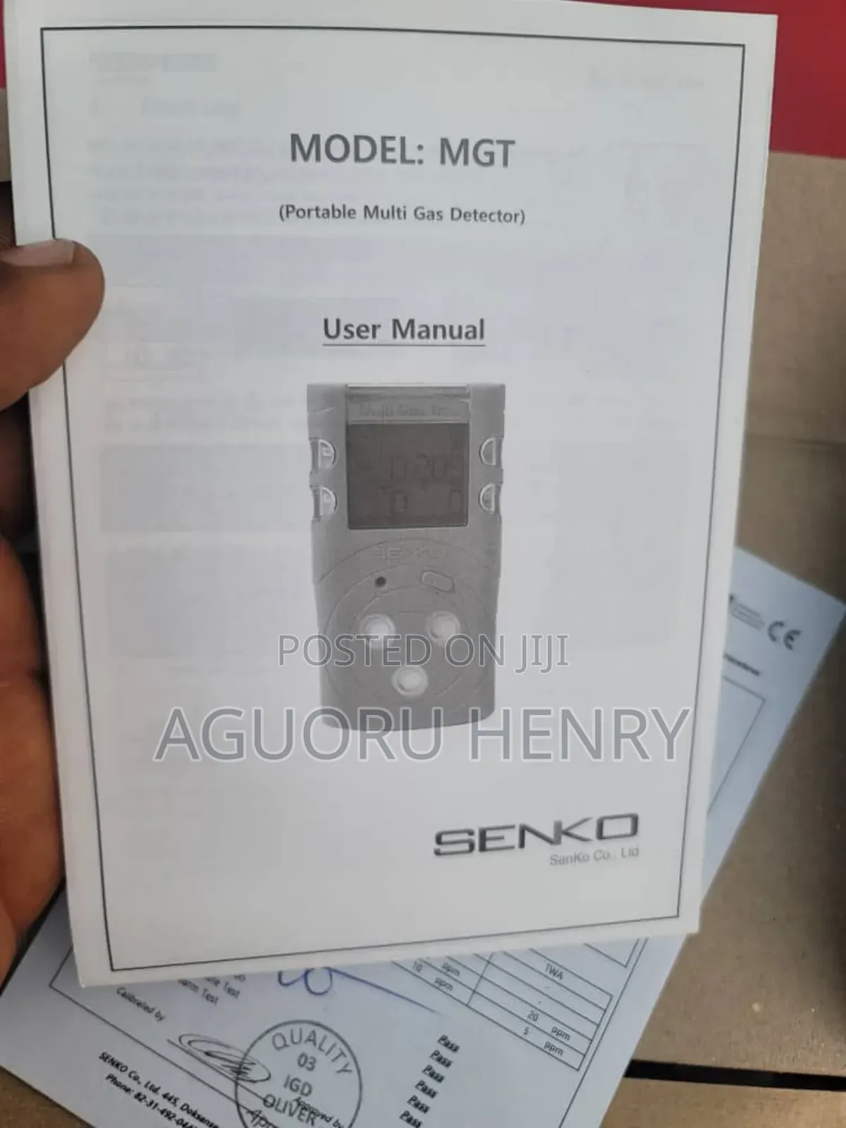 MGT Multi Gass Detector