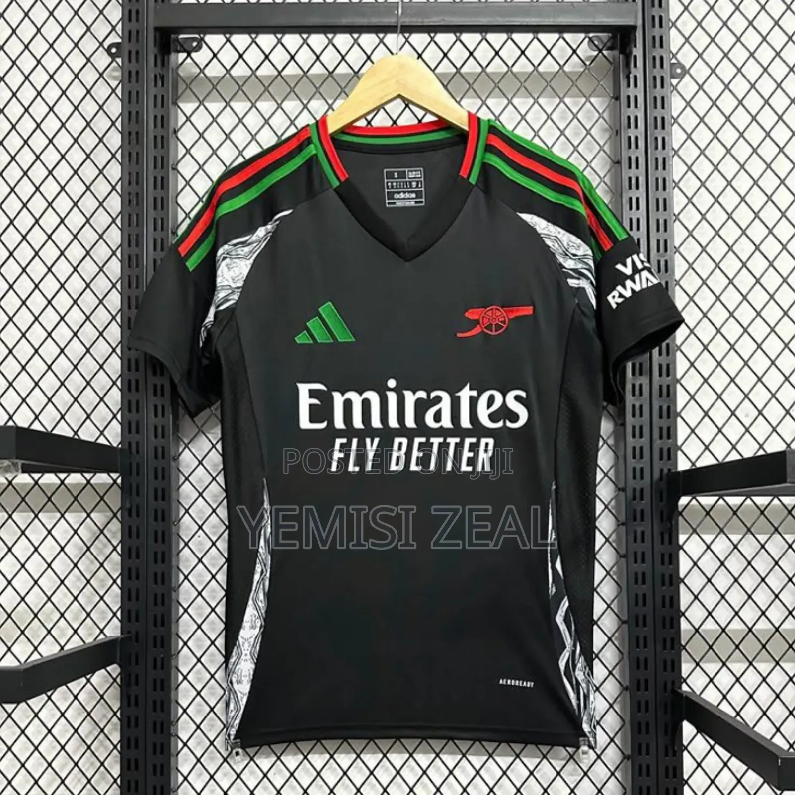 Black Arsenal Jersey (Unisex)