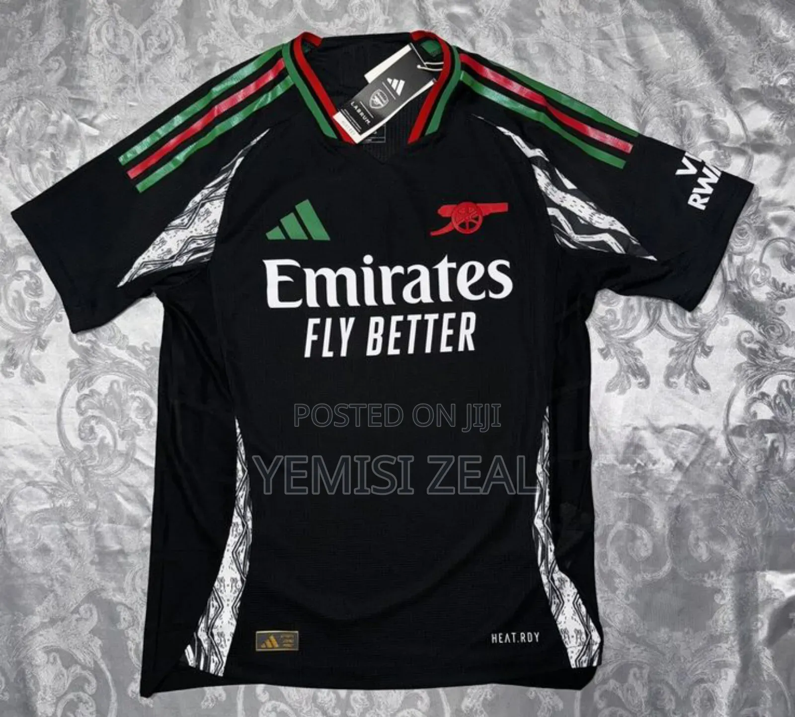 Black Arsenal Jersey (Unisex)