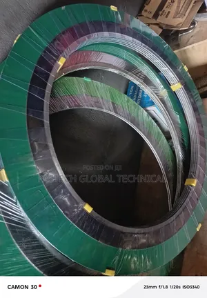 18" X 600# Spiral Wound Gasket, Asme B16.20