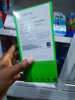 New Infinix Smart 10 128 GB Black
