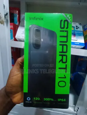 New Infinix Smart 10 128 GB Black