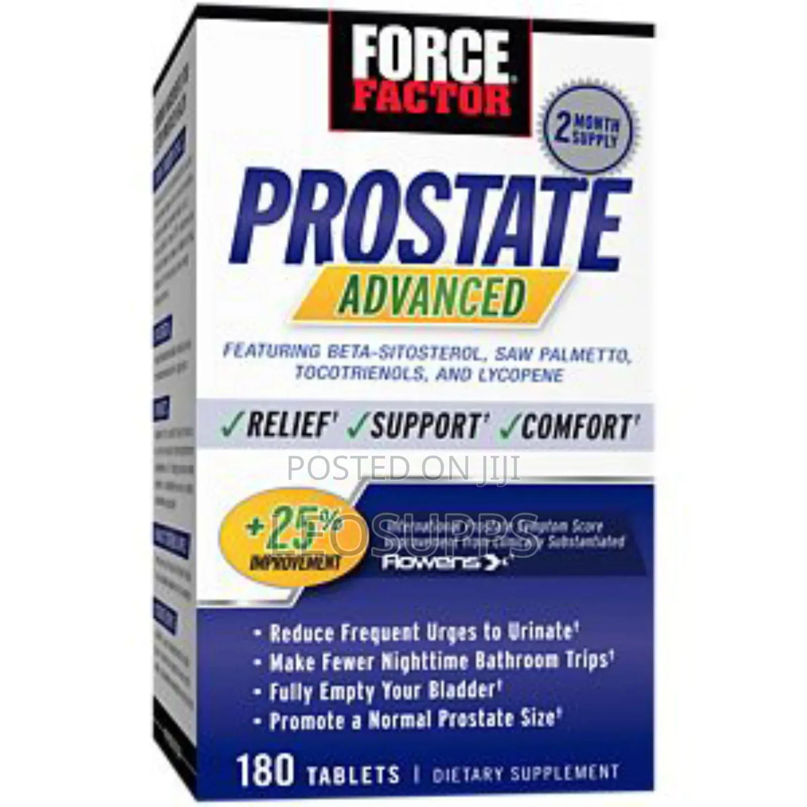 Force Factor Prostate Advanced *180tablets