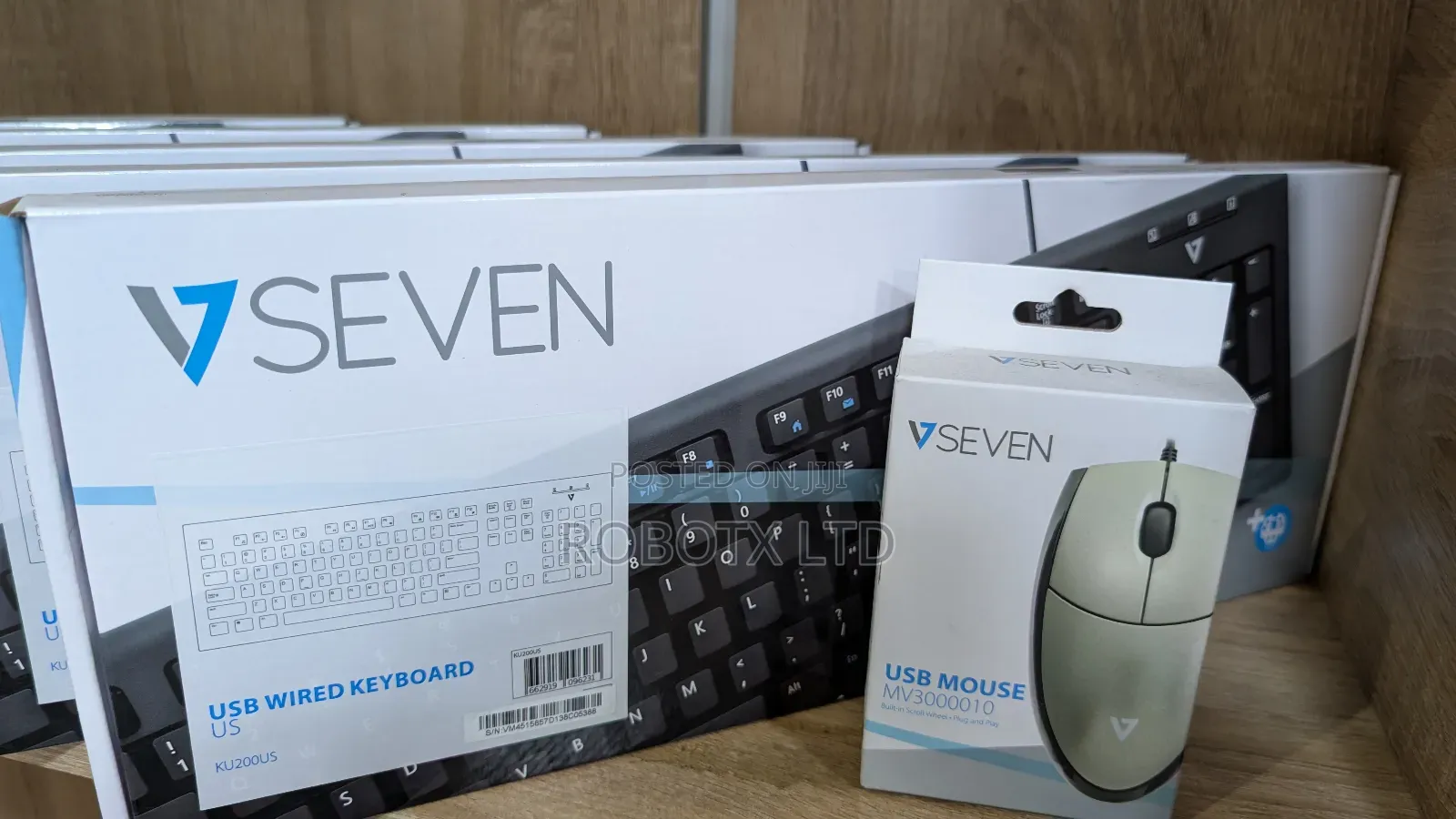 Seven Keyboard and Mouse