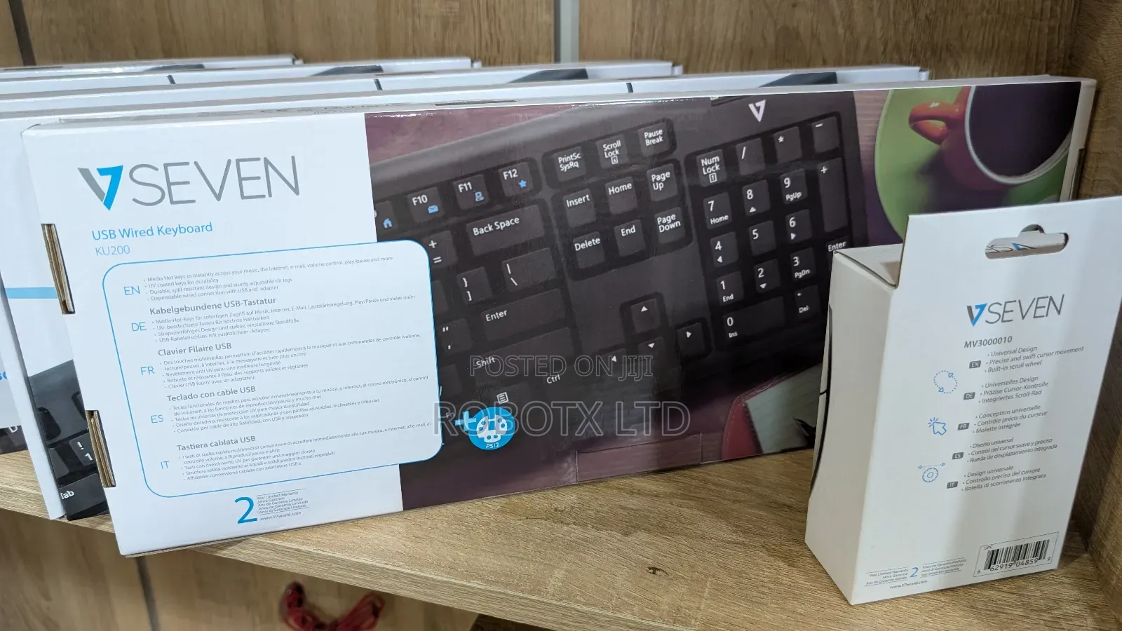 Seven Keyboard and Mouse