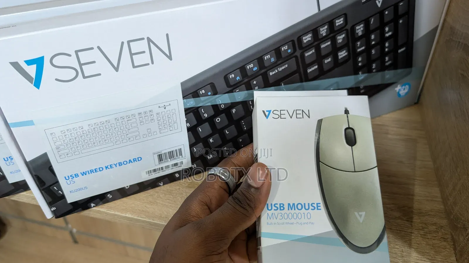 Seven Keyboard and Mouse