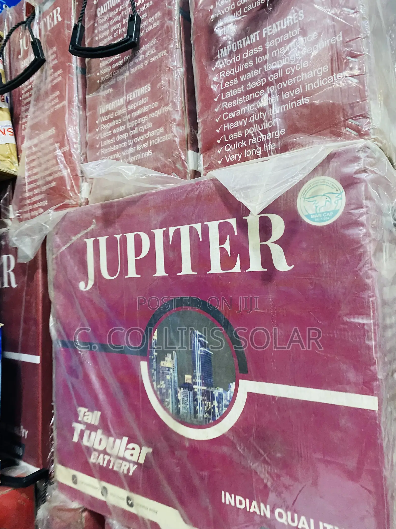 Jupiter Tubular Battery
