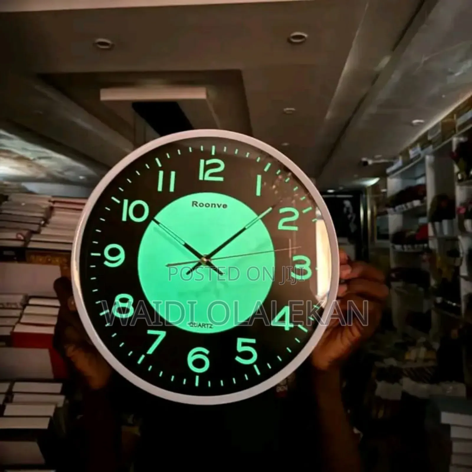 Glow in the Dark Wallclock