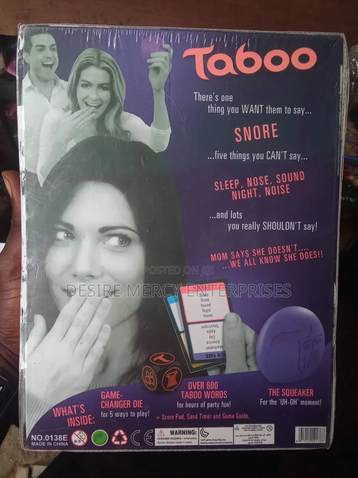 Taboo Card Game