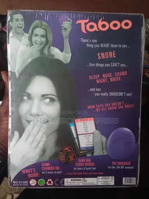 Taboo Card Game