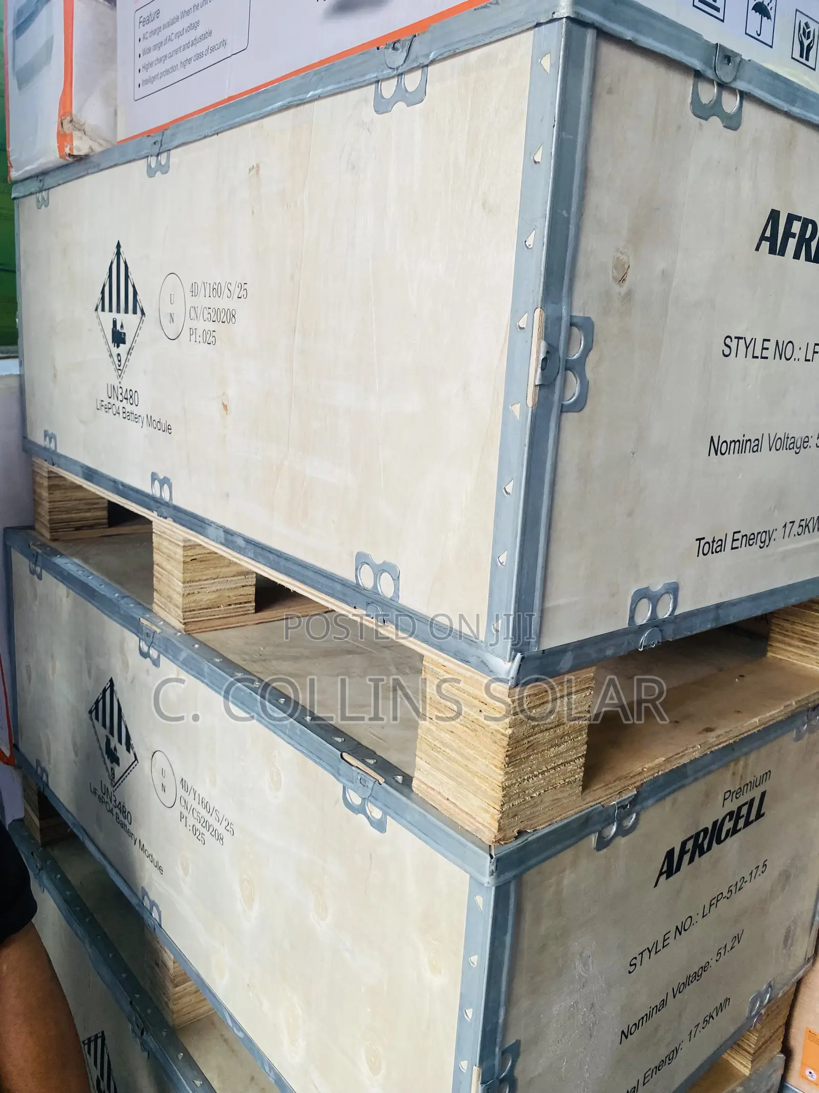 17.5kwh Africell Lithium Battery