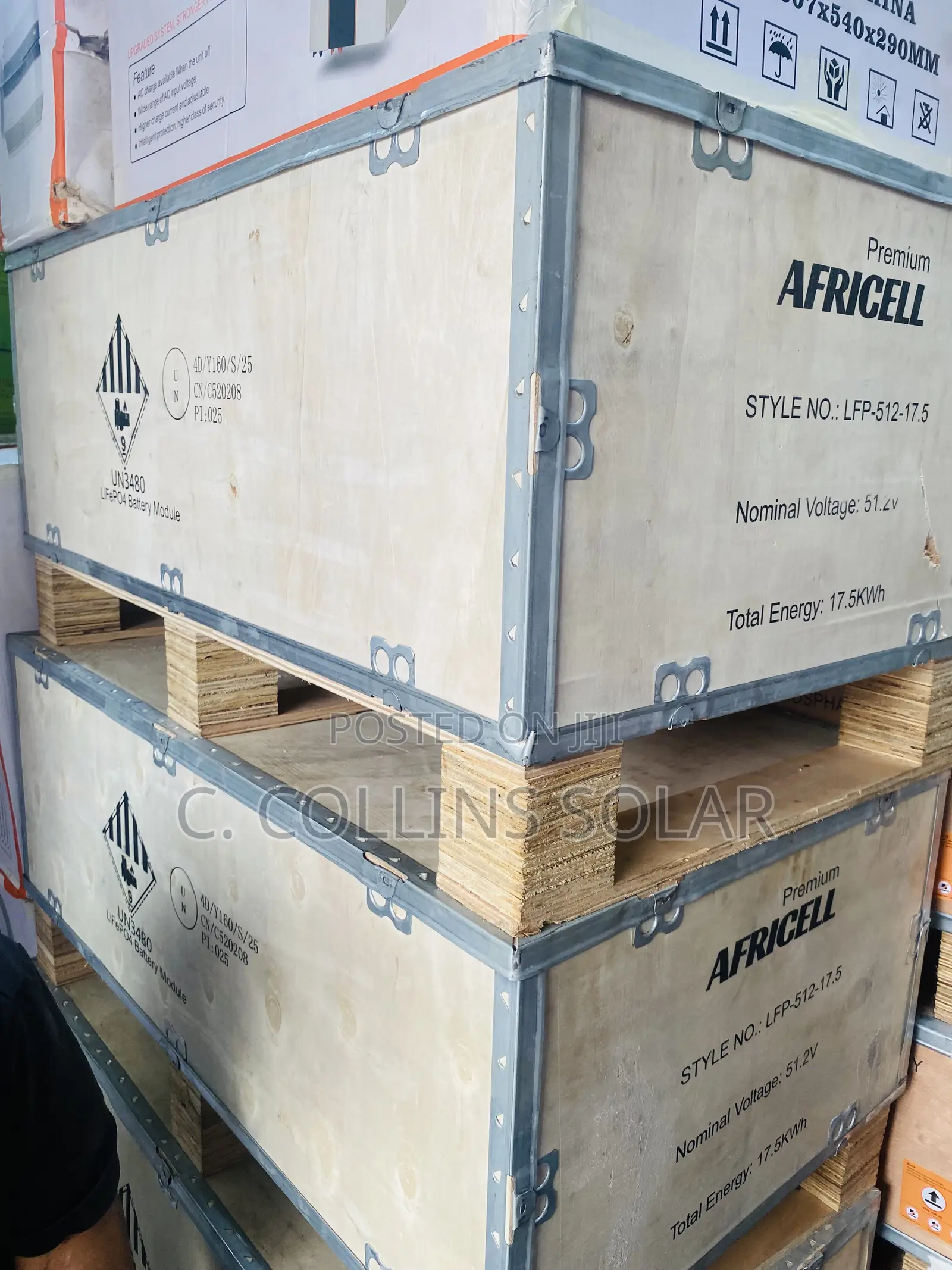 17.5kwh Africell Lithium Battery
