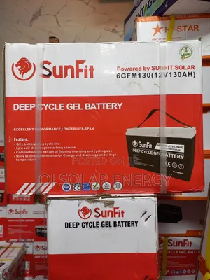 Sunfit 130ah Solar Gel Battery