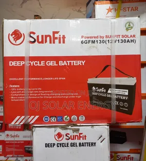 Sunfit 130ah Solar Gel Battery