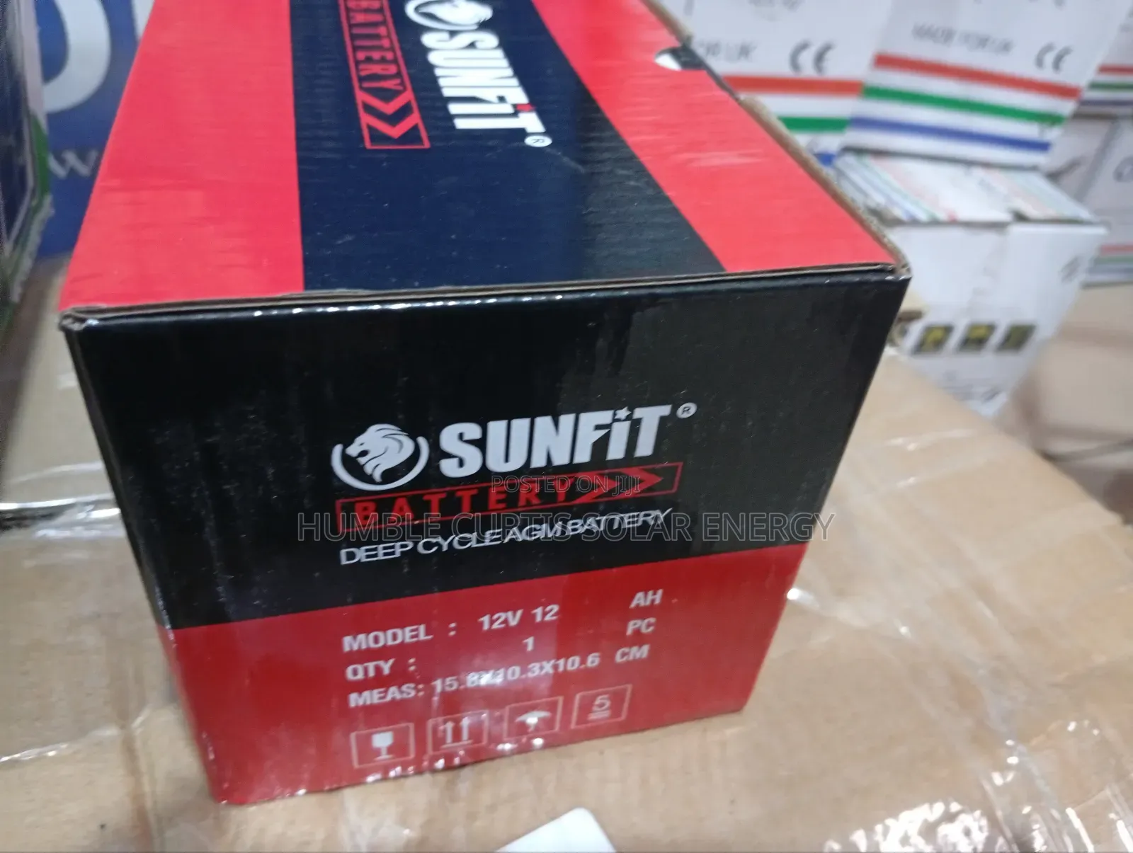 Sunfit 12ah 12v Solar Battery