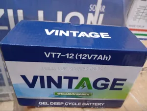 Vintage 7ah 12v Gel Battery
