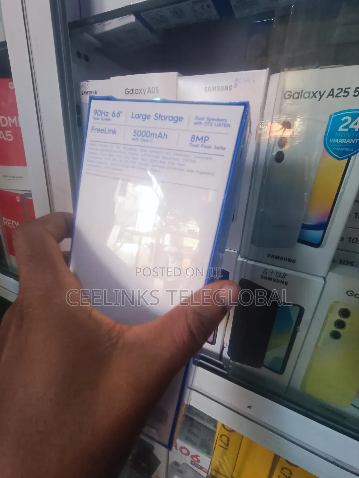 New Tecno Pop 10 64 GB Black