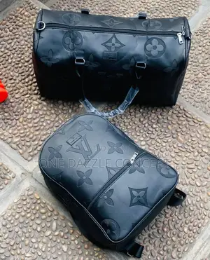 Luxury Backpack / Duffle Bag Genuine Leather