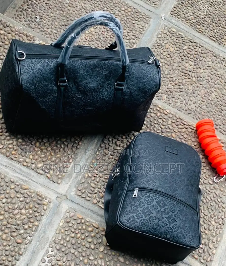 Luxury Backpack / Duffle Bag Genuine Leather