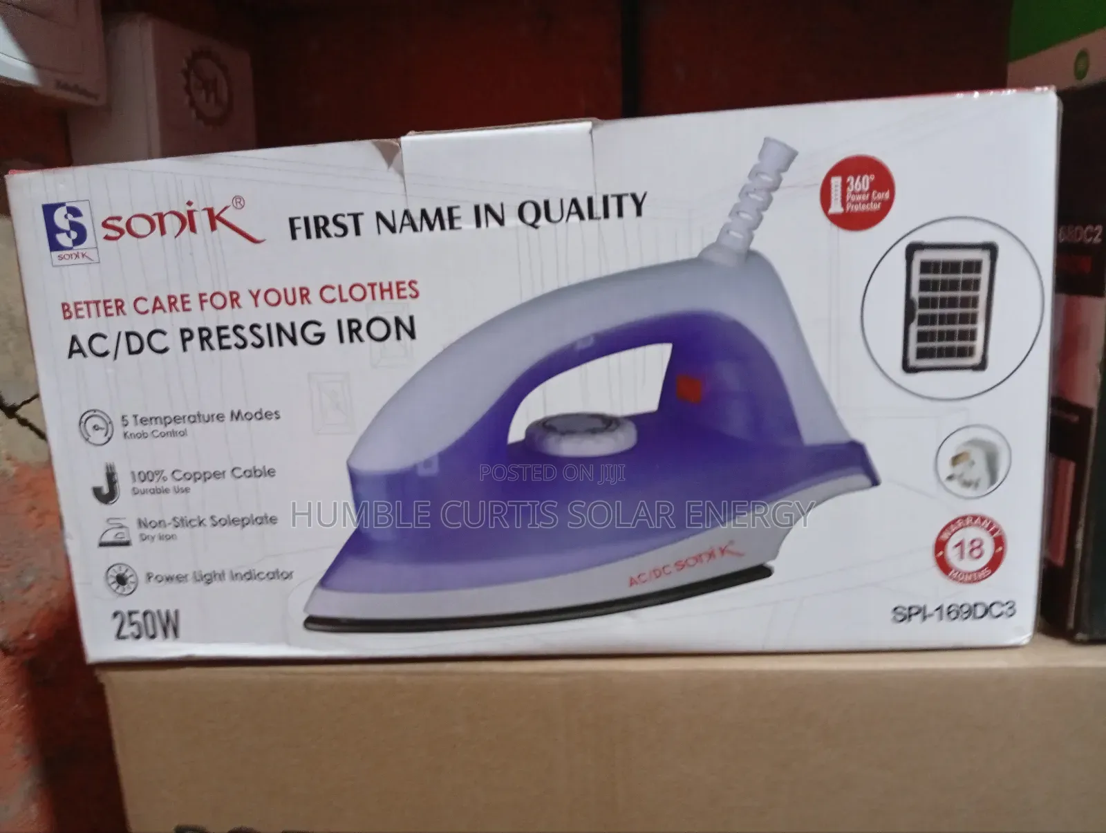 Sonik Ac Pressing Iron