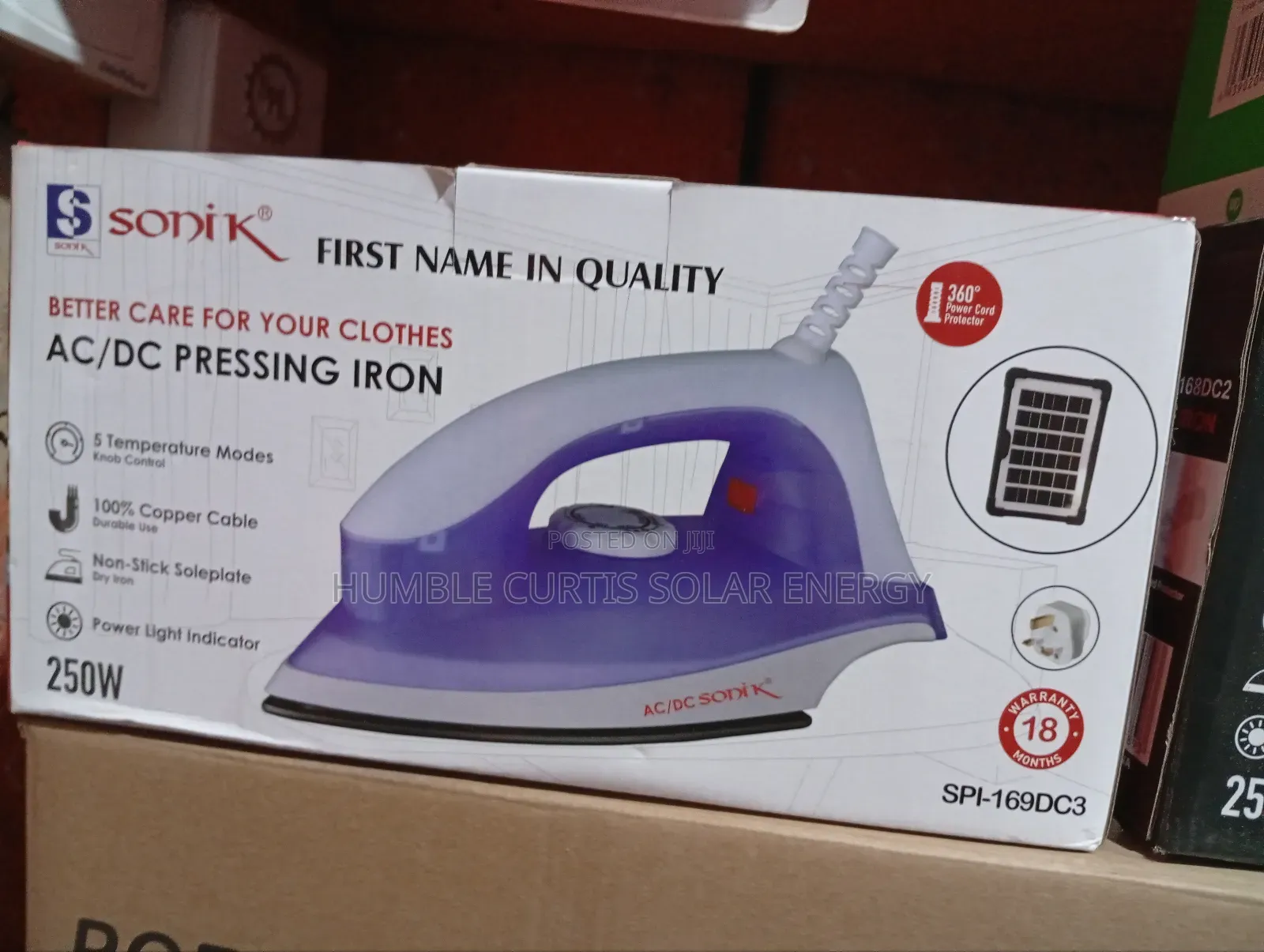 Sonik Ac Pressing Iron