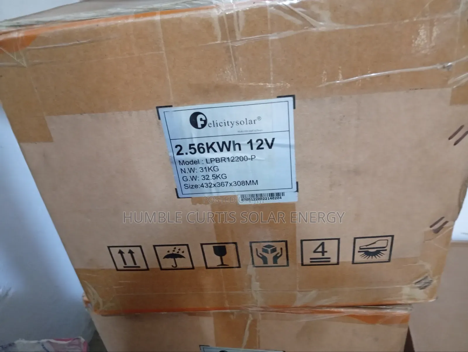 Felicity 2.5 Lithium Battery