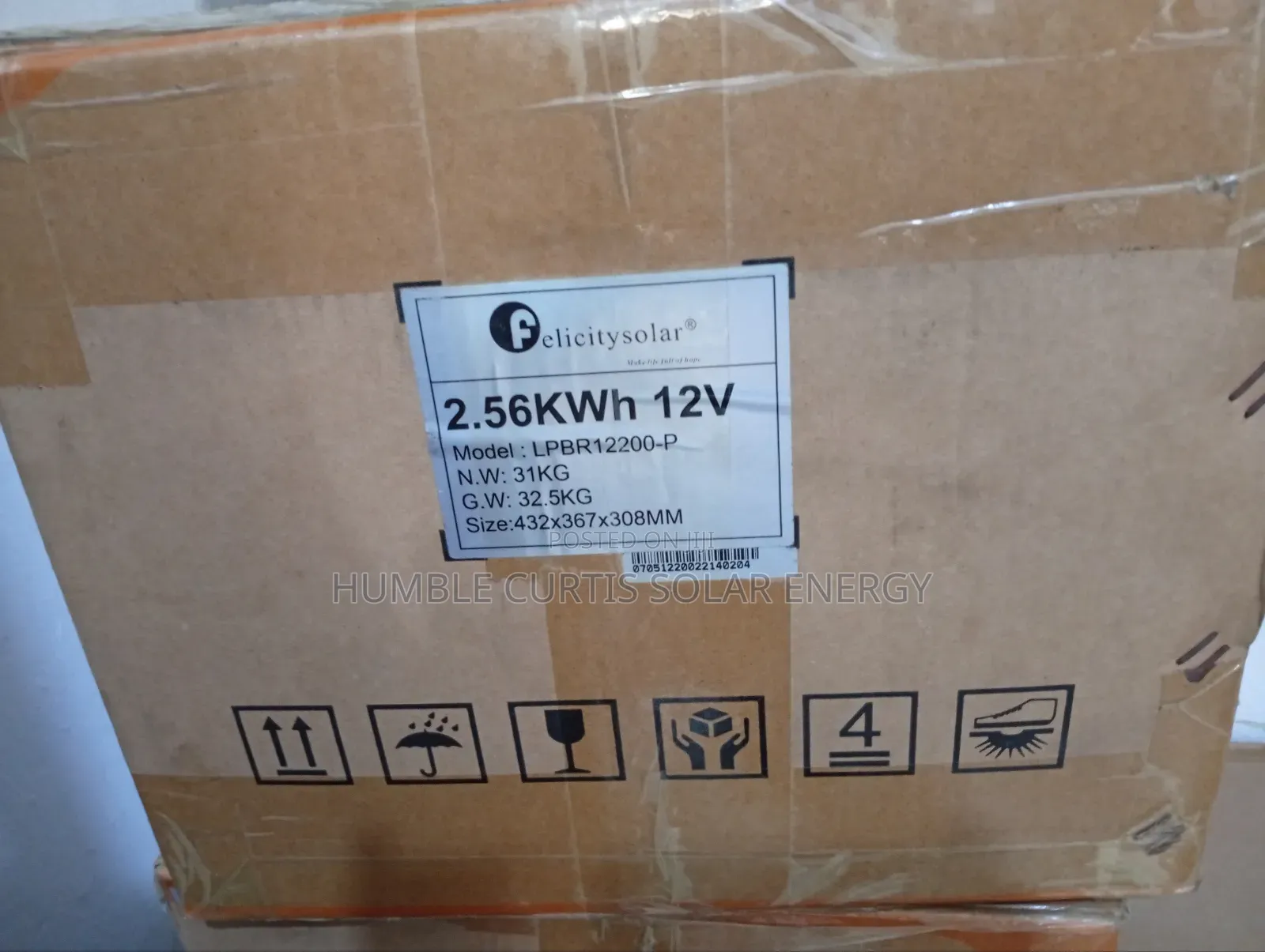 Felicity 2.5 Lithium Battery