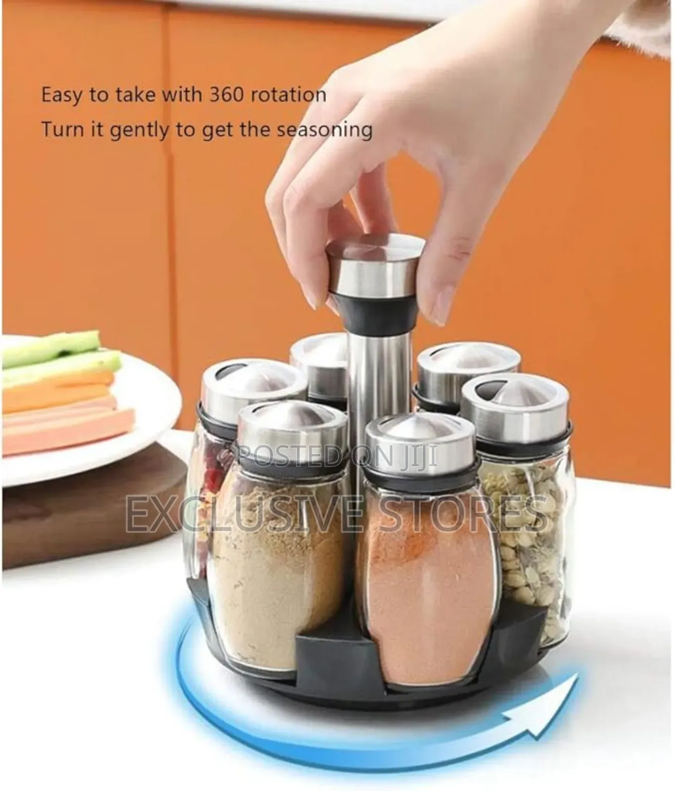 6pcs Spice Rack