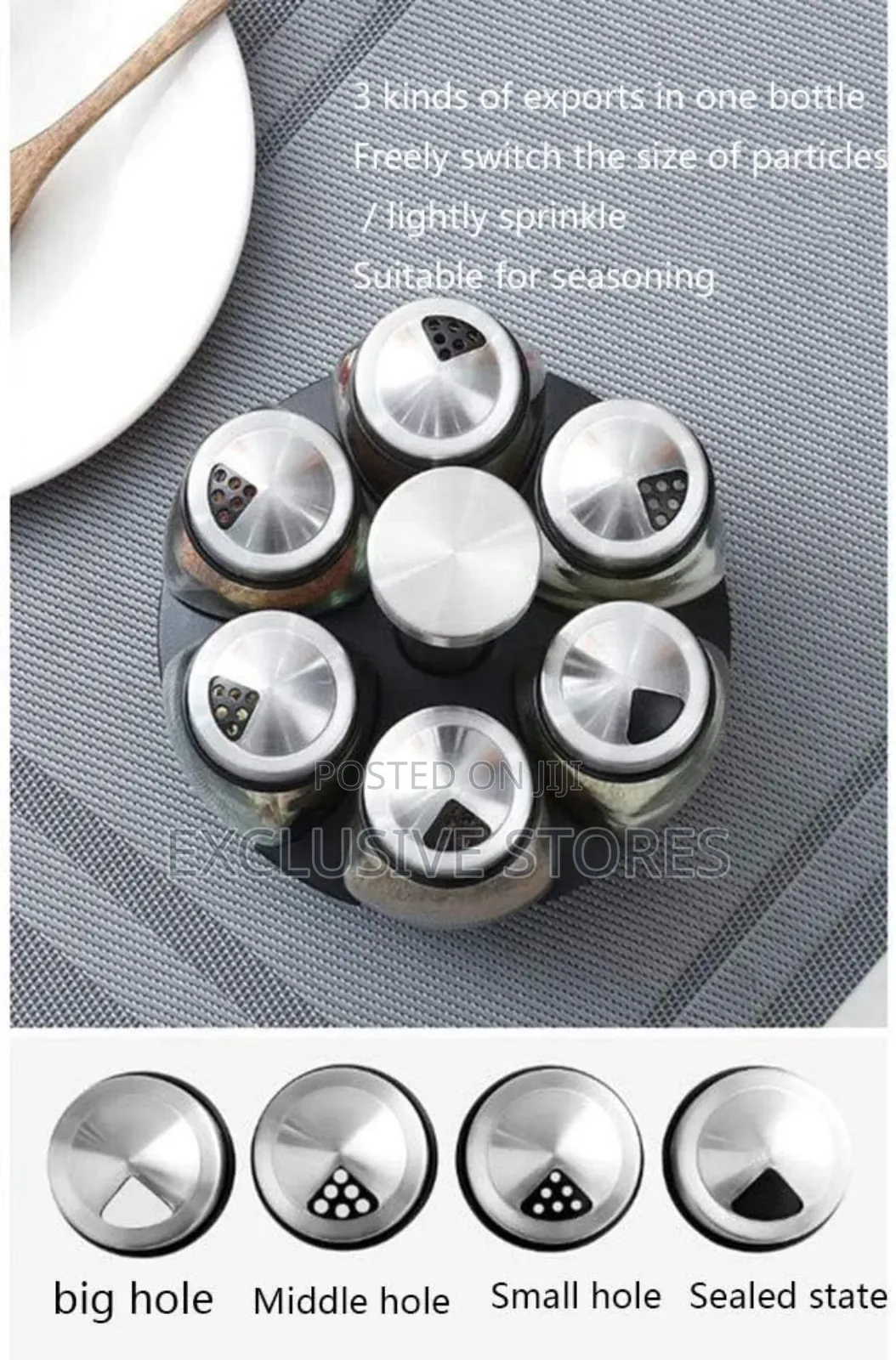 6pcs Spice Rack