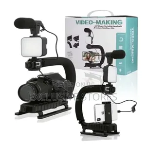 U Shaped Video Making Handheld Stabilizer Kit