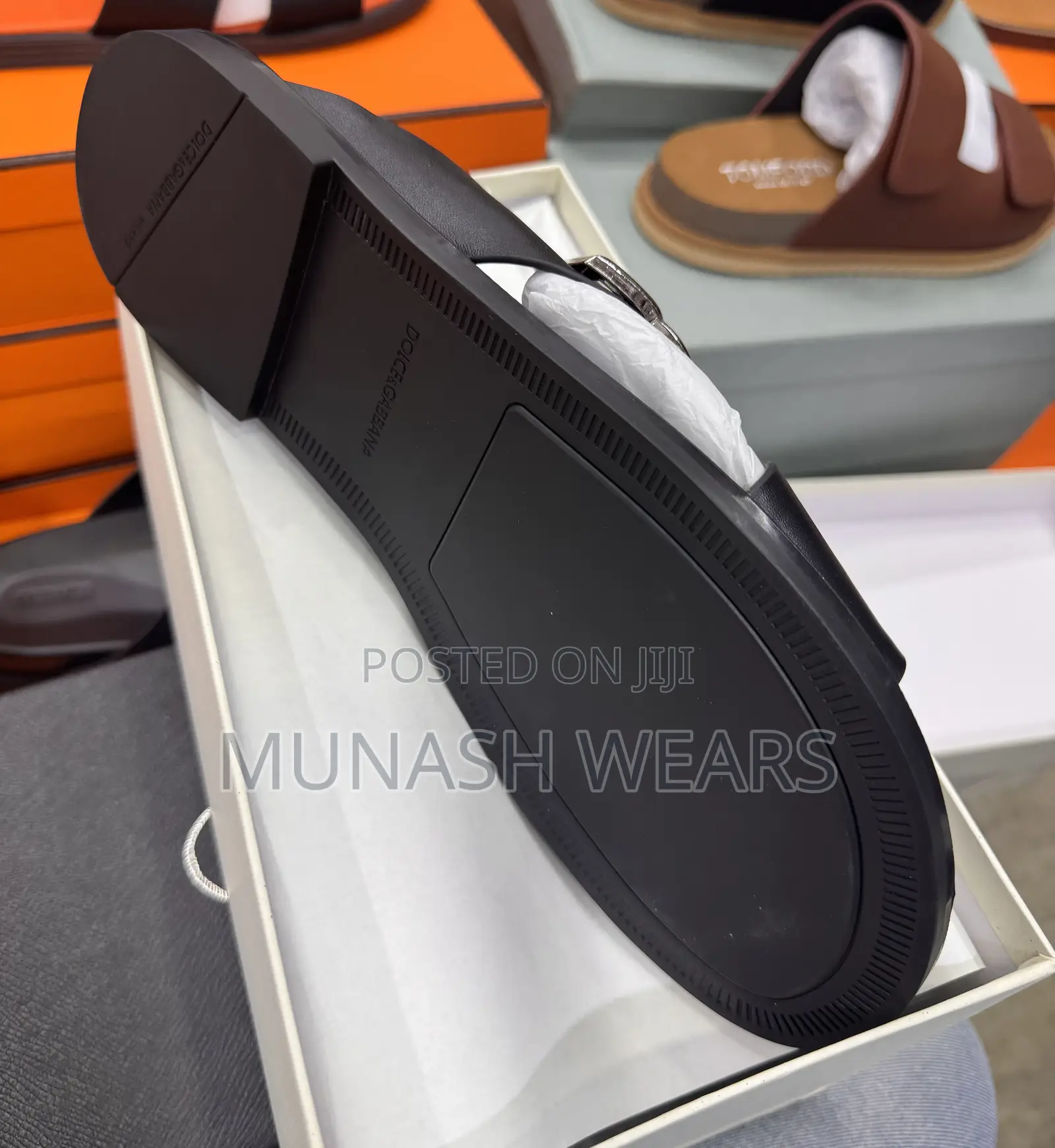 D G Calfskin Leather Palm