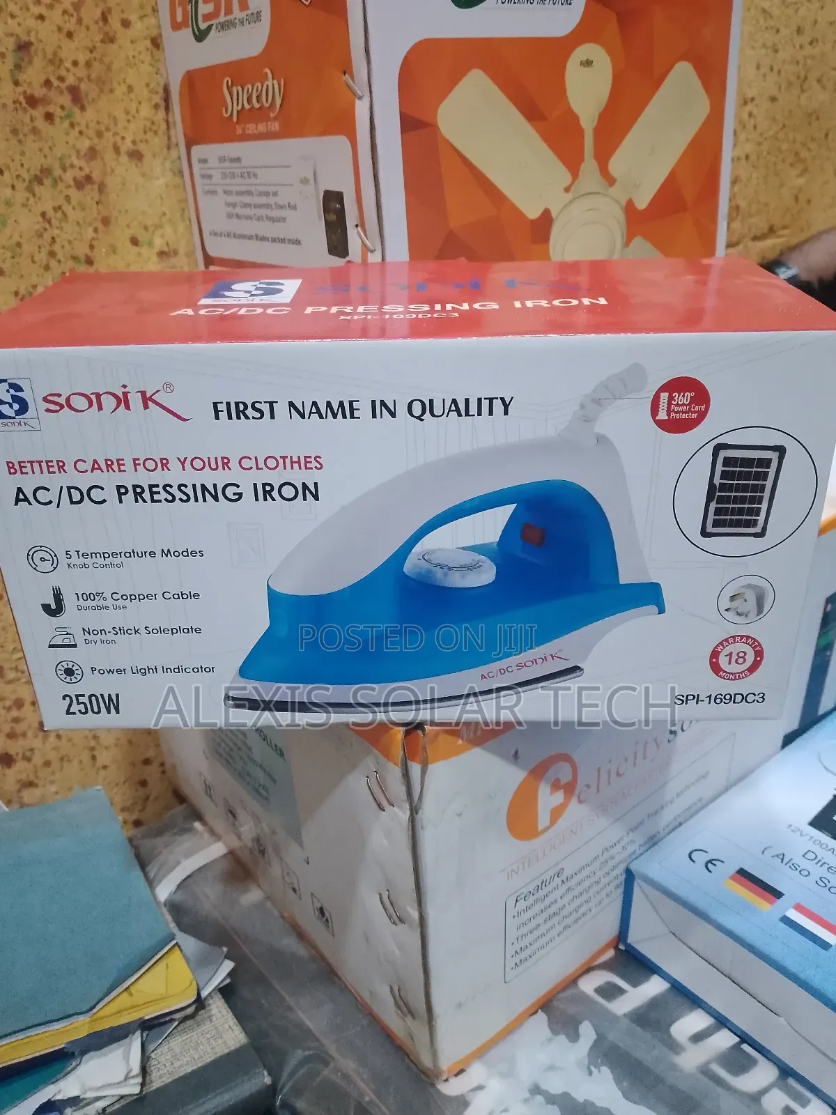 Ac/Dc Pressing Iron