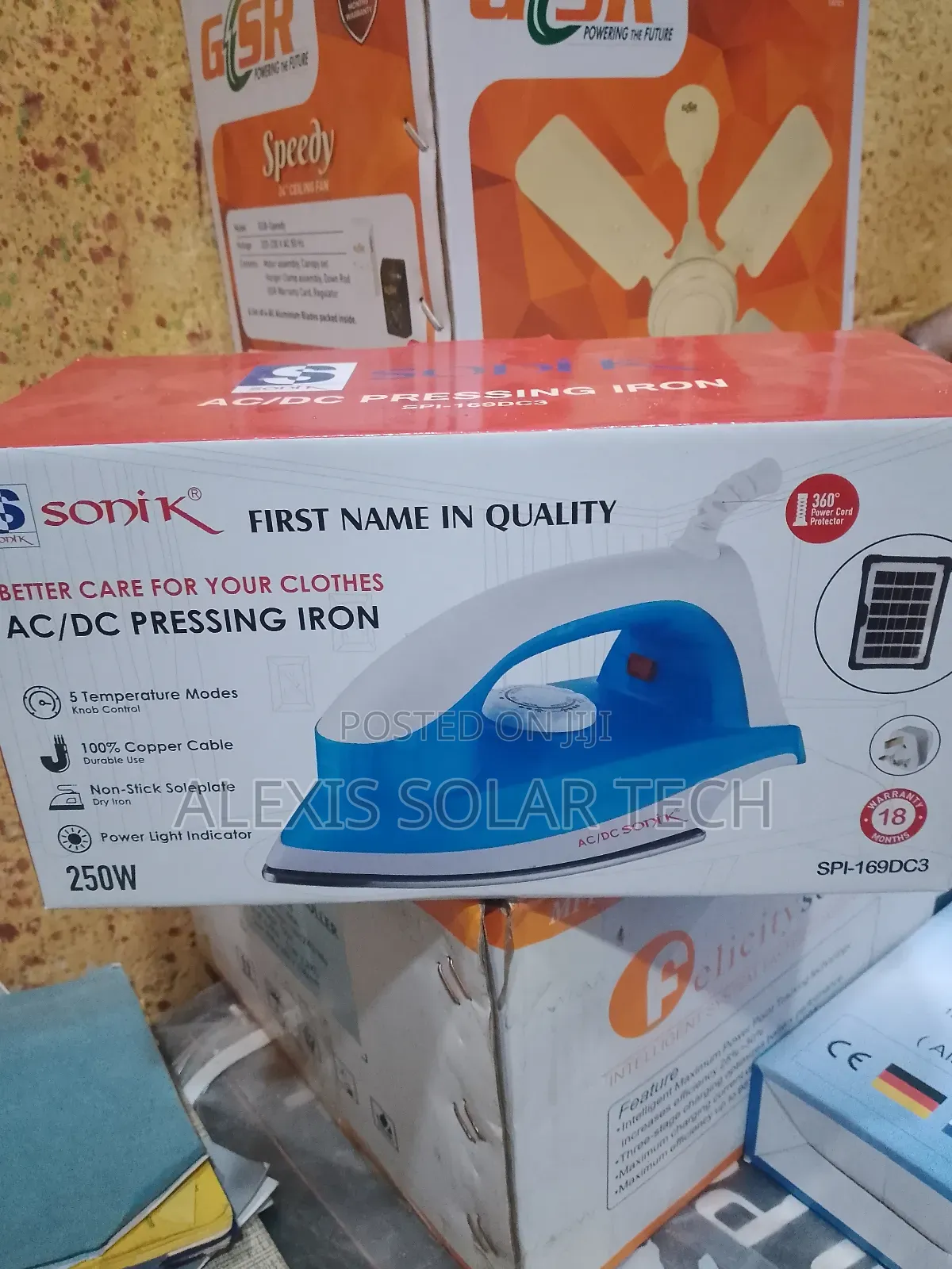 Ac/Dc Pressing Iron