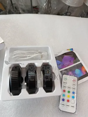 Rechargeable Led Puck Lights With Remote Control, 1500mah