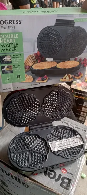 Slow Juicerheart-Shaped Brilliant Waffle Maker - 1200w